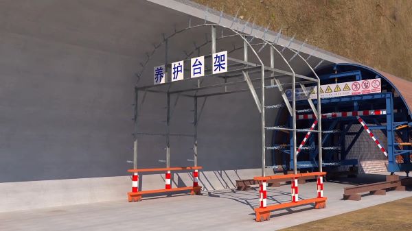 修水县隧道施工动画制作公司 - 隧道施工工艺和施工方法 - 隧道施工汇报动画视频 - bim 工程施工动画
